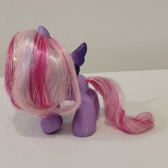 My Little Pony Purple Pegasus Songstar WInged Toy  4" Figure - Picture 2 of 12